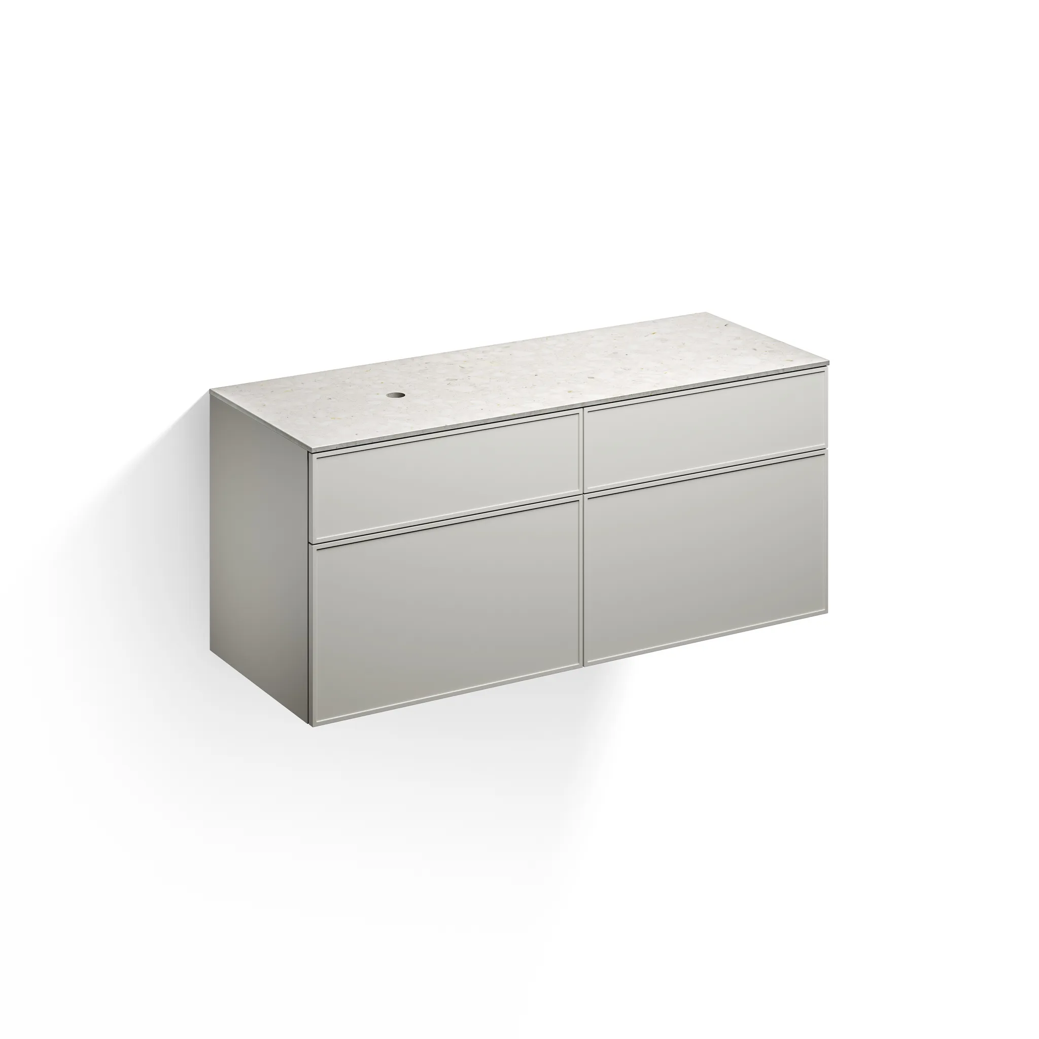 Alape Möbelmodul Arkta 1400x600 Neolith Silk/Seidengrau