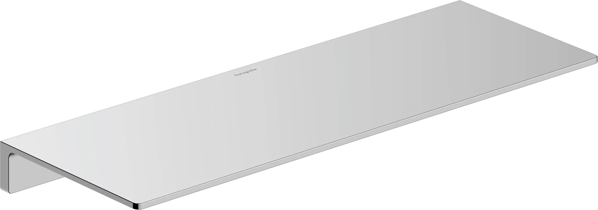 Hansgrohe AddStoris Ablage in Chrom, 400 mm Länge, wandmontiert mit verdeckter Befestigung