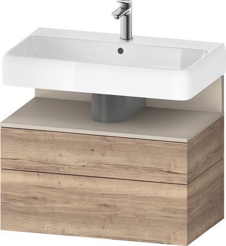 Duravit Waschtischunterschrank wandhängend „Qatego“ 79 × 59 × 47 cm