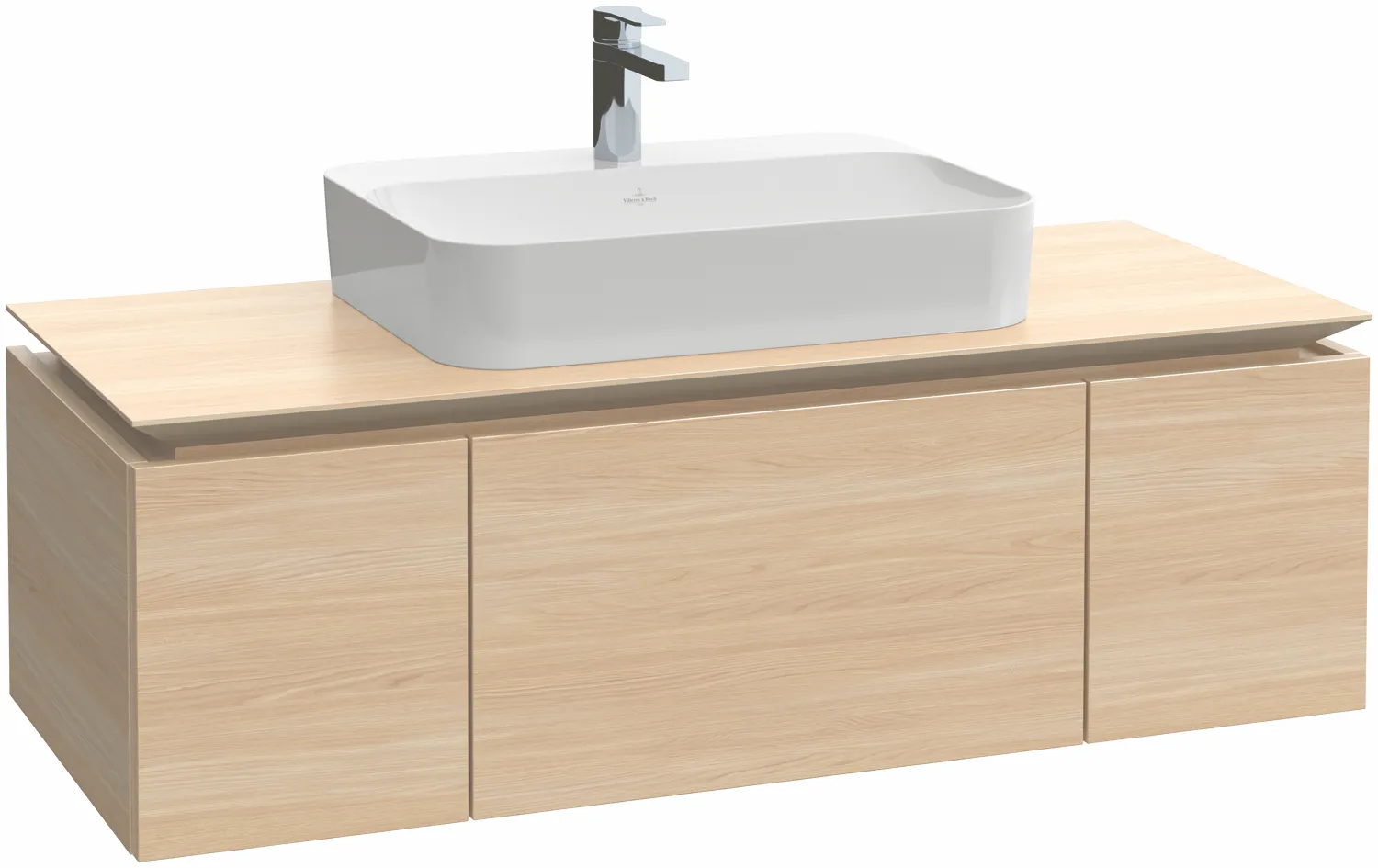 Villeroy & Boch Waschtischunterschrank „Legato“ für Schrankwaschtisch 120 × 38 × 50 cm mittig