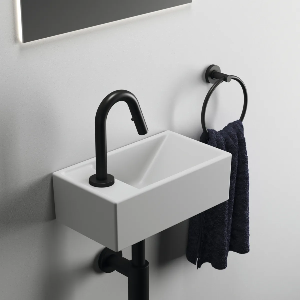 Standventil Ceraline, Ausladung 126mm, Chrom Standventil Ceraline, Ausladung 126mm, Chrom