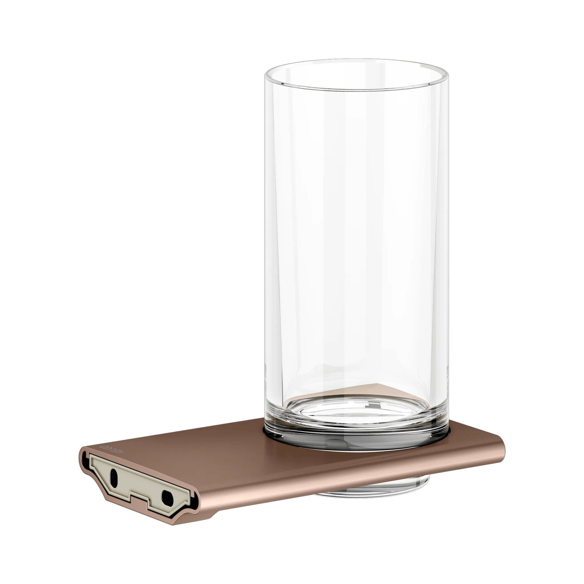 Edition 400 Glashalter Rotgold gebürstet