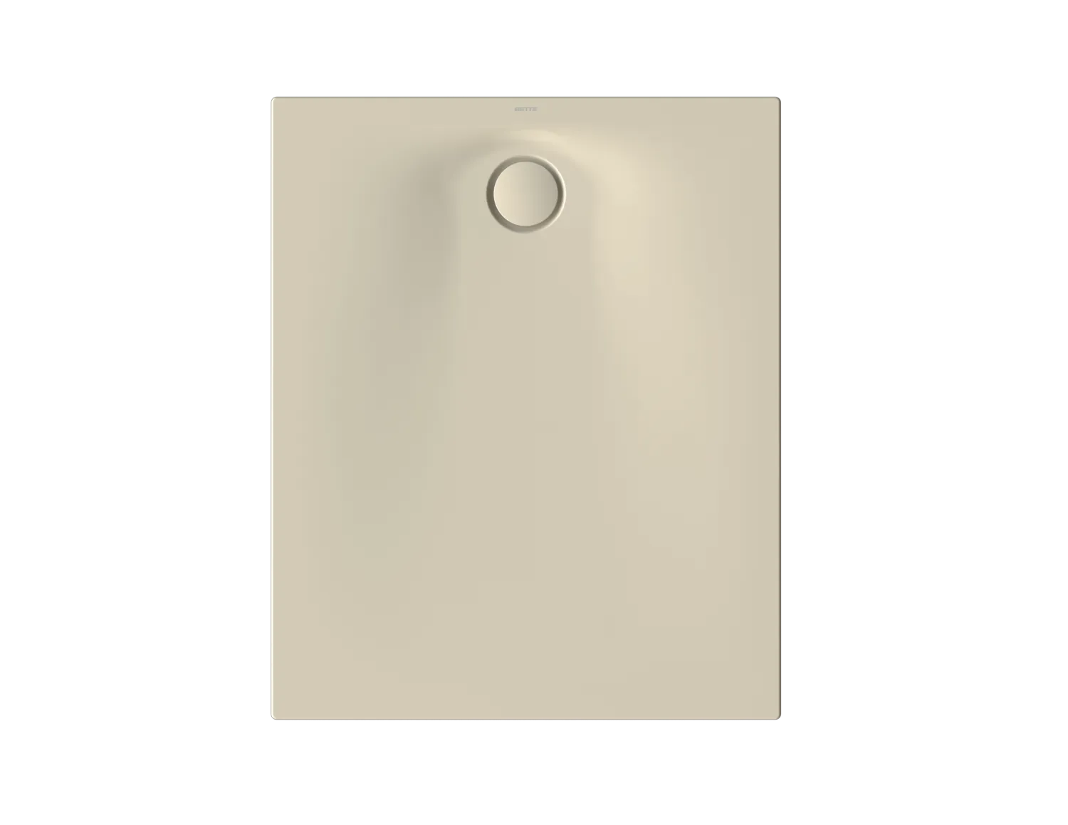 Bette Duschwanne „DW Ultra Space“ mit BetteAntirutsch Pro, ohne Oberflächenveredelung, in Beige