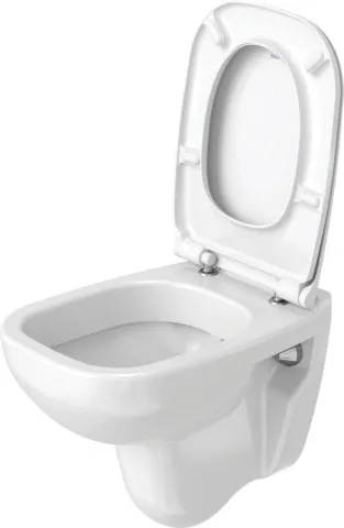 Duravit WC-Sitz „D-Code“ 35,9 × 44,2 × 5 cm in, Scharniere Kunststoff