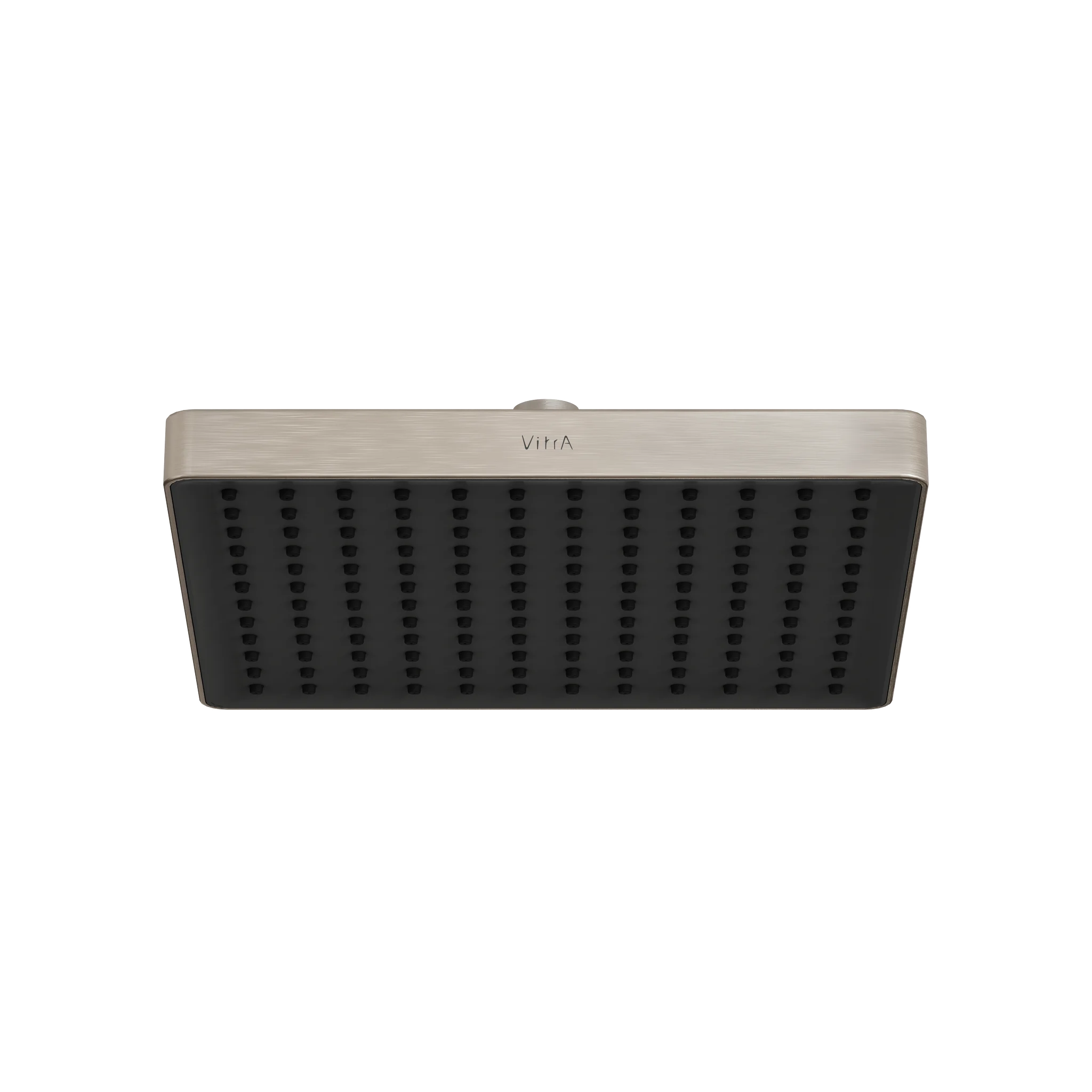 VitrA Core Square Kopfbrause, eckig, 25 x 25 cm, Nickel gebürstet