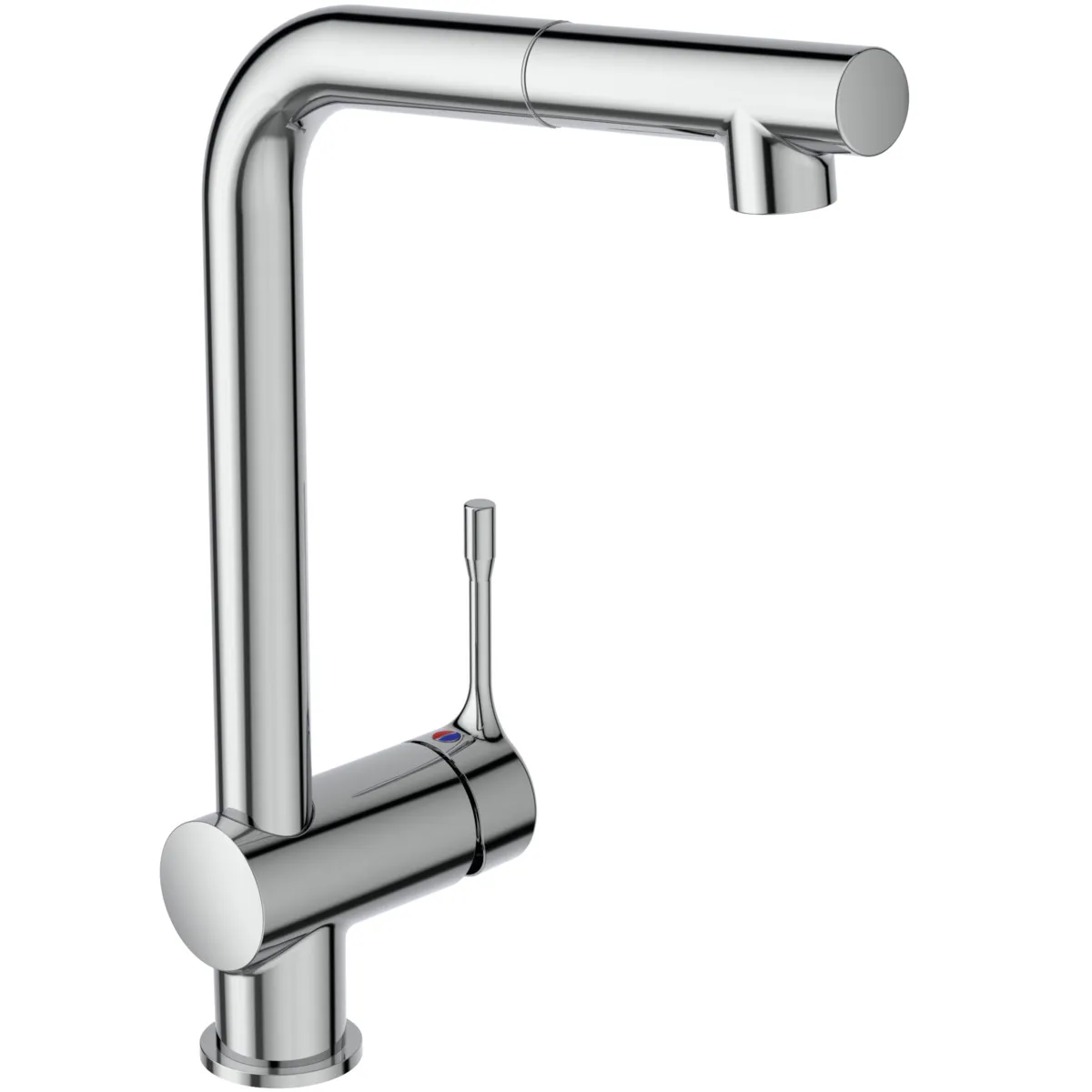 Küchenarmatur Ceralook, Niederdruck, mit herausziehbare Handbrause, mit hohem Auslauf, Ausladung 207mm, Chrom Küchenarmatur Ceralook, Niederdruck, mit herausziehbare Handbrause, mit hohem Auslauf, Ausladung 207mm, Chrom