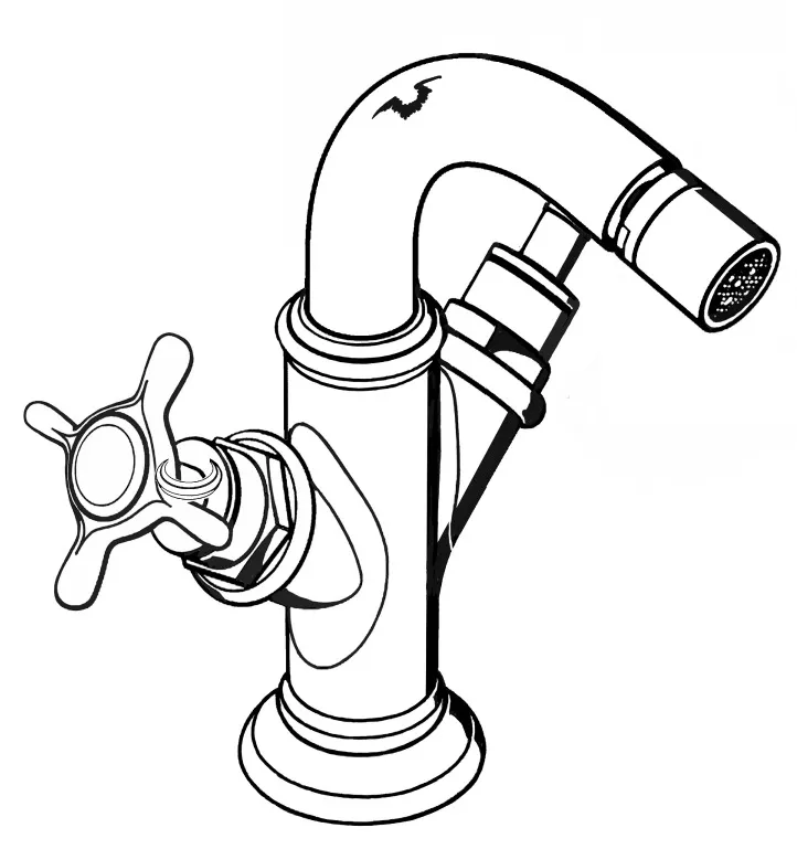 Hansgrohe AXOR Montreux 2-Griff Bidetarmatur, Chrom Hansgrohe AXOR Montreux 2-Griff Bidetarmatur, Chrom