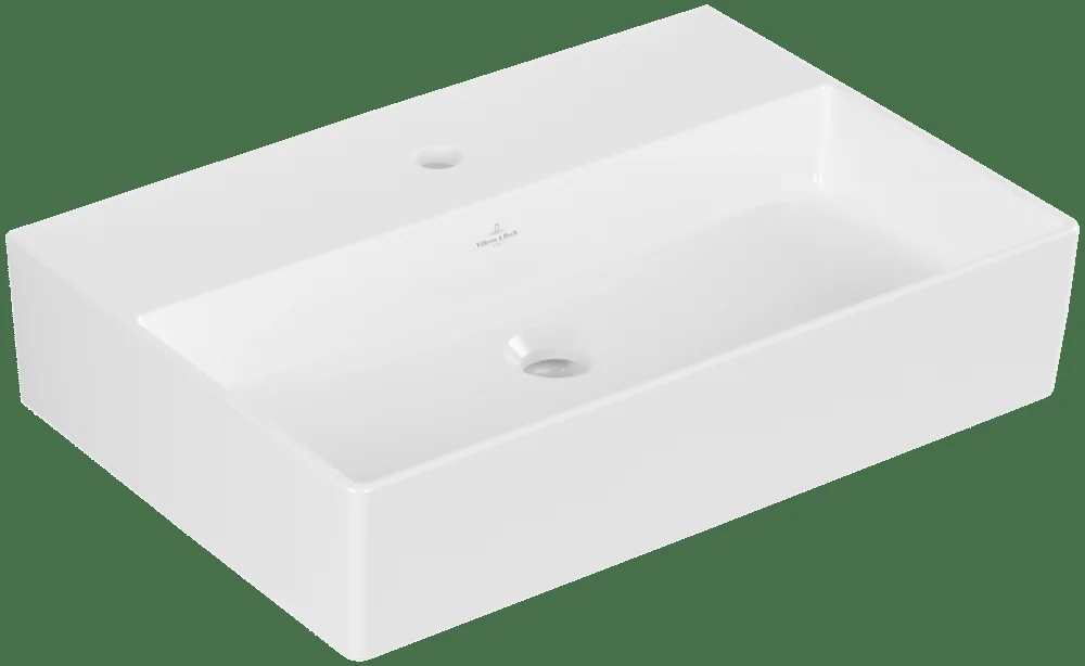 Villeroy & Boch Memento 2.0 Waschbecken 600x420mm Rechteck TitanCeram Weiß Alpin