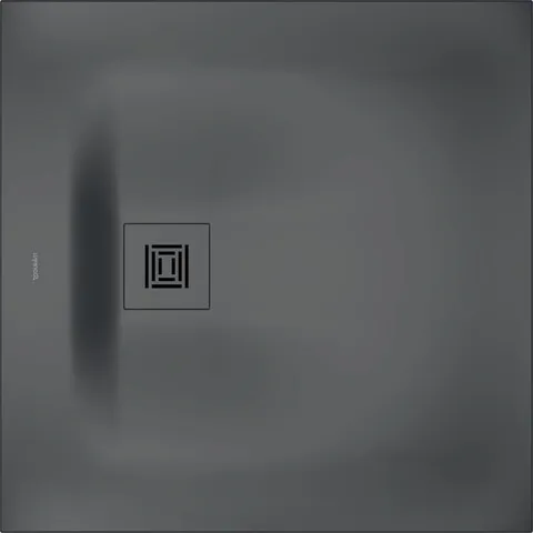 Duravit quadrat Duschwanne „Sustano“ 80 × 80 cm in Dunkelgrau Matt