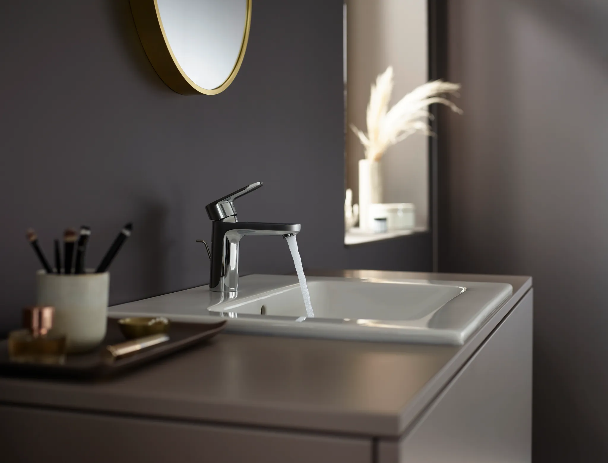 Hansgrohe Mischer Vernis Blend Einhebel-Waschtischmischer 100 Chrom Hansgrohe Mischer Vernis Blend Einhebel-Waschtischmischer 100 Chrom