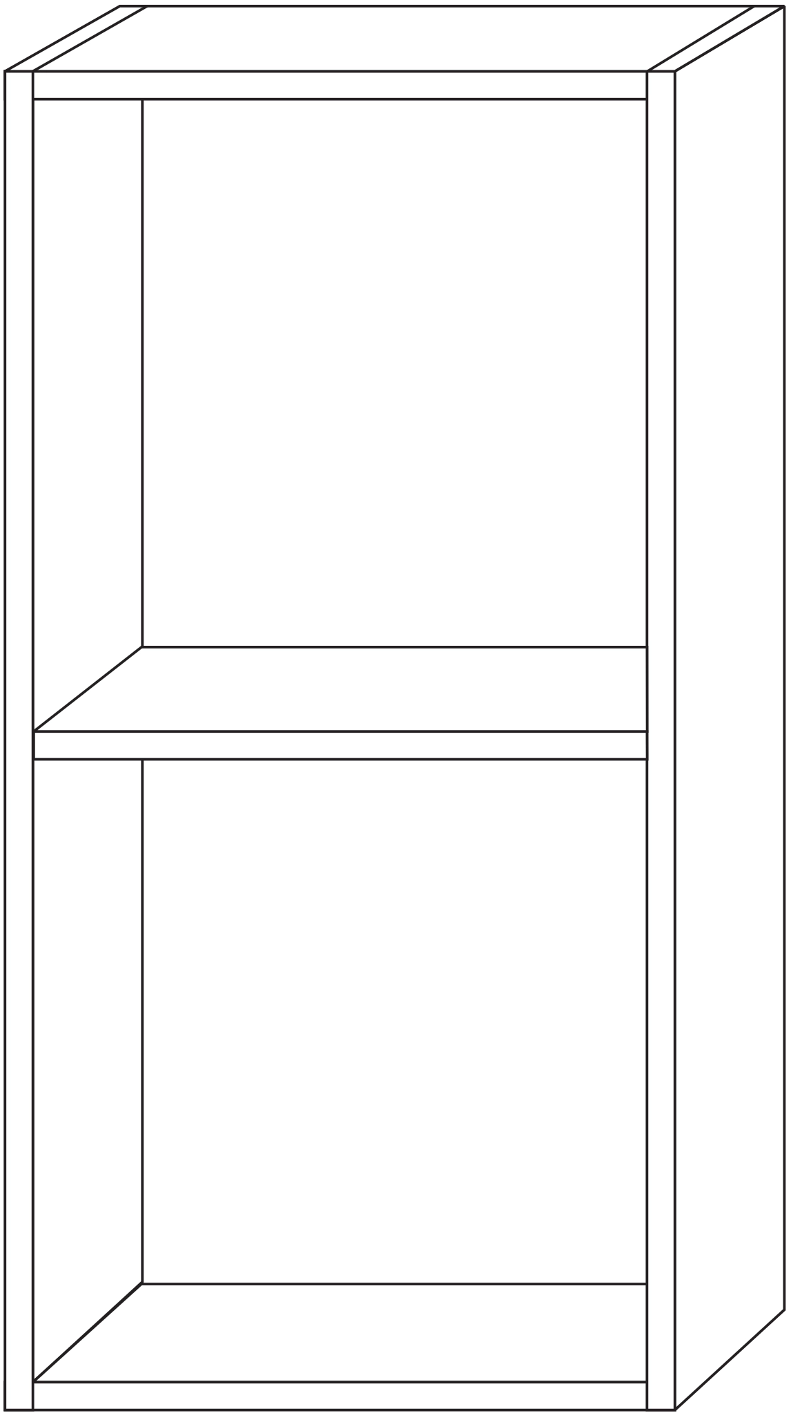 Sanipa Regalmodul „Cubes“ 350 × 700 × 180 mm in Schwarz (matt) Sanipa Regalmodul „Cubes“ 350 × 700 × 180 mm in Schwarz (matt)