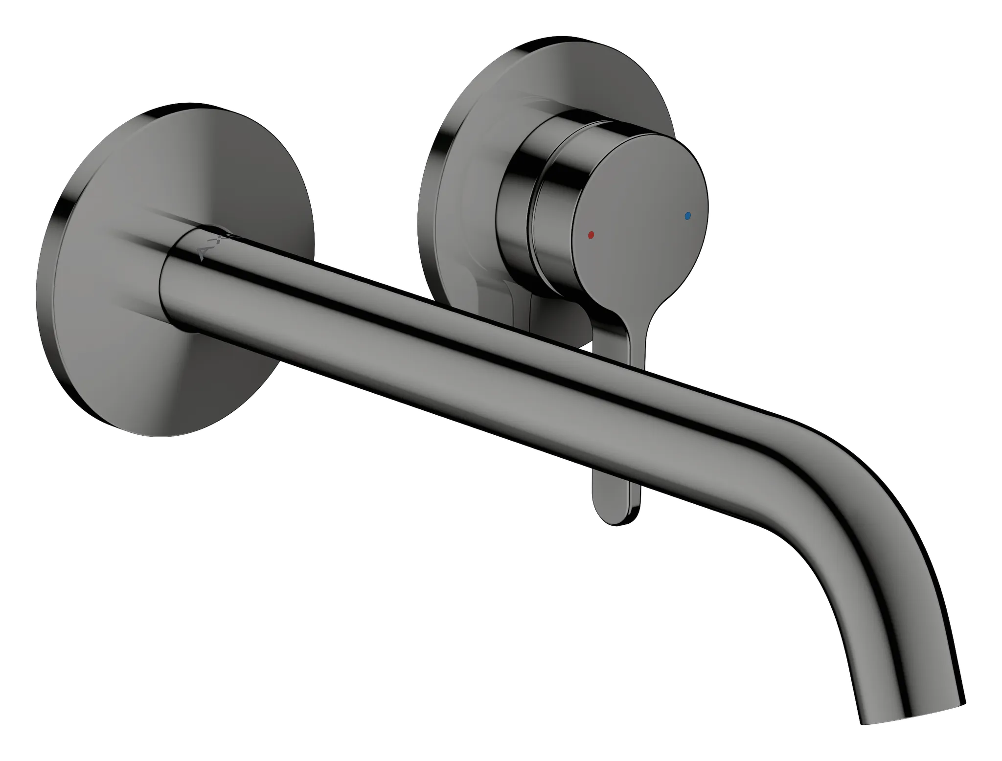 Hansgrohe AXOR One Einhebel-Waschtischmischer Unterputz Polished Black Chrome