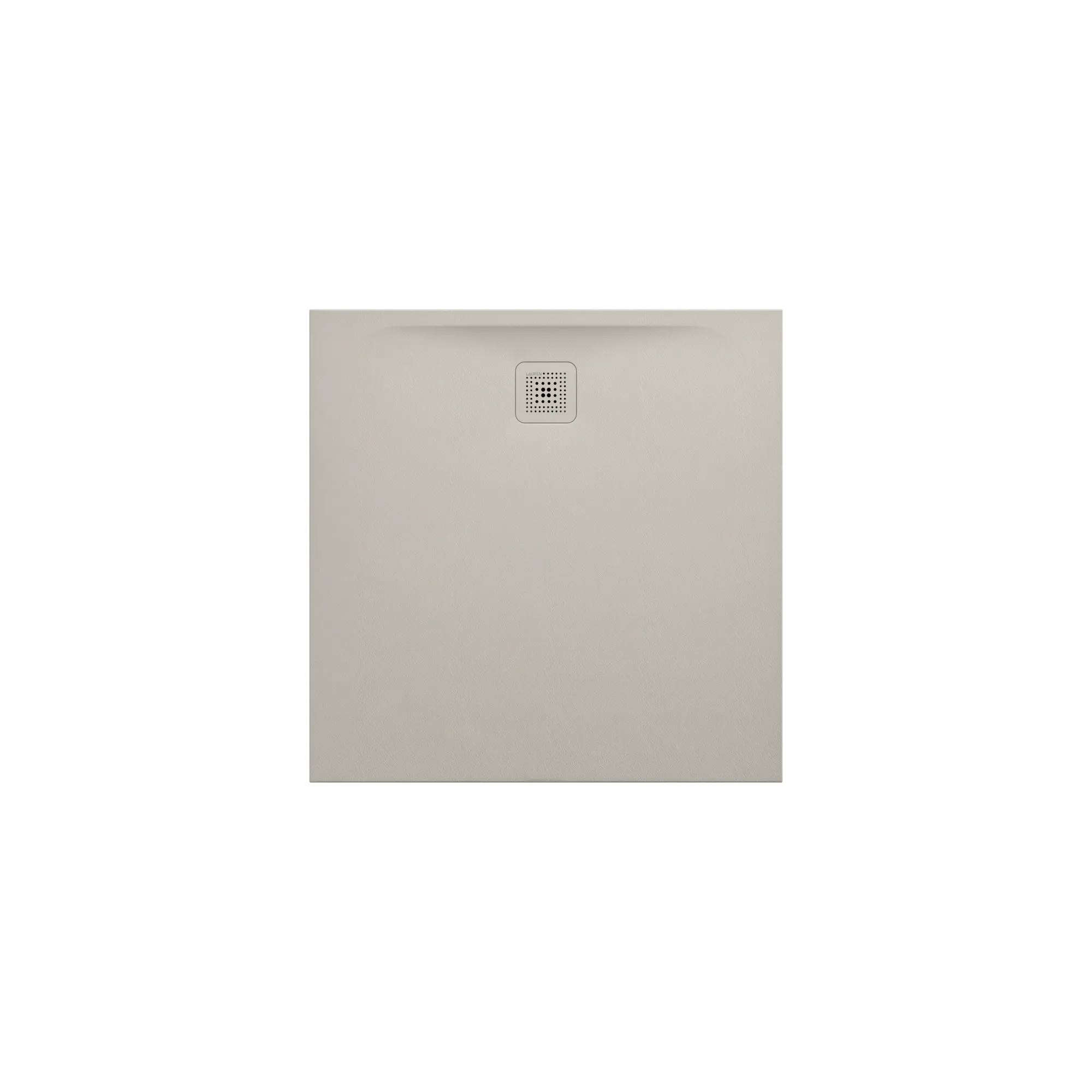 Laufen quadrat Duschwanne „Pro“ 1000 × 1000 mm ohne Oberflächenbeschichtung, ohne Oberflächenveredelung, in Beige (matt)