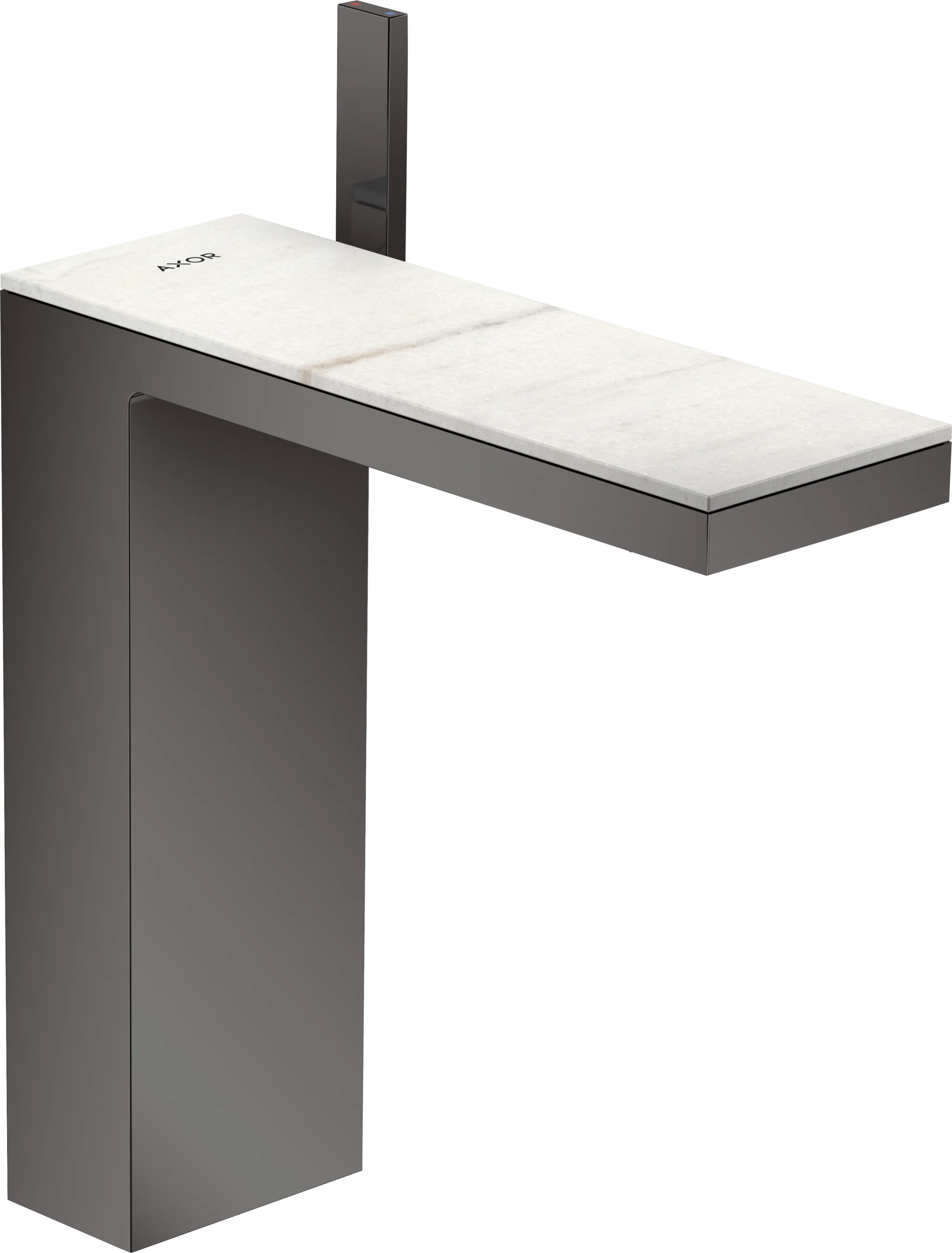 Hansgrohe AXOR MyEdition Einhebel-Waschtischmischer 47022 Polished Black Chrome, Ausladung 196 mm, Auslaufhöhe 225 mm, Push-Open Ablaufgarnitur G 11/4, max. Durchflussmenge 5 l/min Hansgrohe AXOR MyEdition Einhebel-Waschtischmischer 47022 Polished Black Chrome, Ausladung 196 mm, Auslaufhöhe 225 mm, Push-Open Ablaufgarnitur G 11/4, max. Durchflussmenge 5 l/min