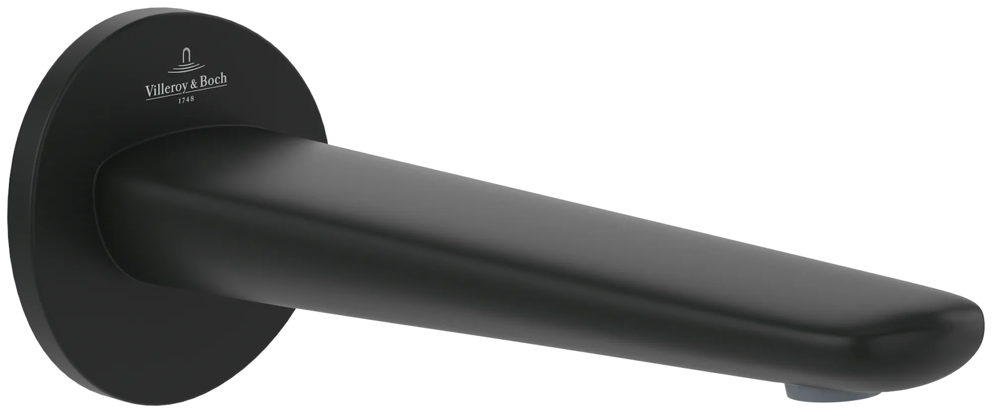 Badewannenauslauf „Antao“ 22,3 cm in Matt Black Badewannenauslauf „Antao“ 22,3 cm in Matt Black