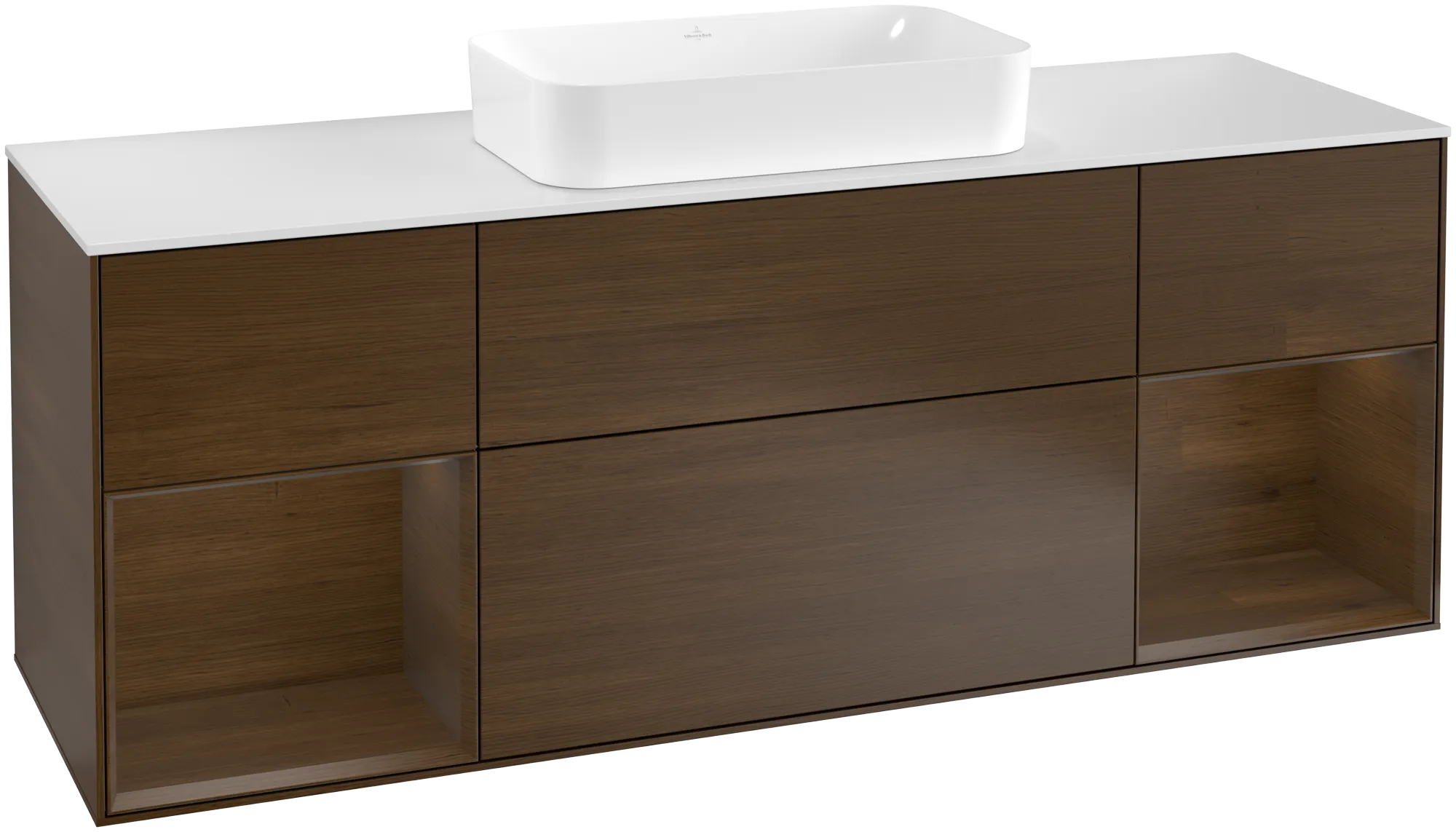 Villeroy & Boch Finion Waschbeckenunterschrank G33 1600x603x501mm mit Beleuchtung