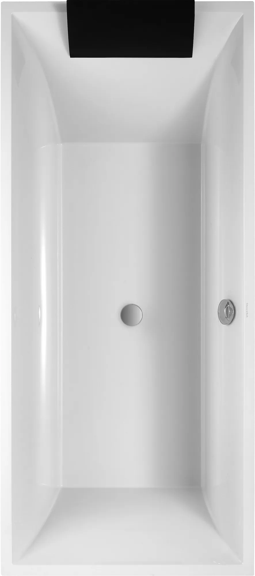 Villeroy & Boch Badewanne „Squaro“ rechteck 180 × 80 cm, Mittelablauf in Weiß Alpin Villeroy & Boch Badewanne „Squaro“ rechteck 180 × 80 cm, Mittelablauf in Weiß Alpin