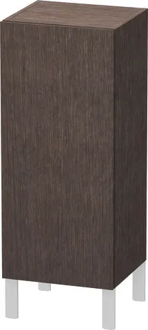 Duravit Halbhochschrank „L-Cube“ 25 × 60 × 20 cm Eiche Dunkel gebürstet