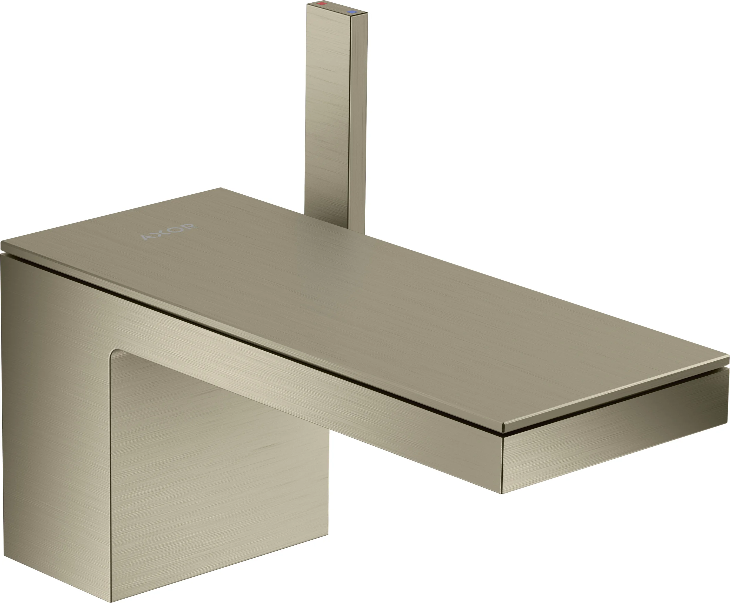 Hansgrohe AXOR MyEdition Platte 200 mm Metall Brushed Nickel abnehmbar