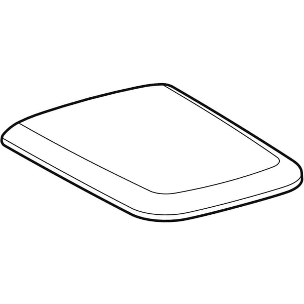 Geberit WC-Sitz ehemals Keramag „iCon Square“ Warp-Over-Design 365 × 450 × 45 mm, Quick Release, Soft Closing, Befestigung von oben Geberit WC-Sitz ehemals Keramag „iCon Square“ Warp-Over-Design 365 × 450 × 45 mm, Quick Release, Soft Closing, Befestigung von oben