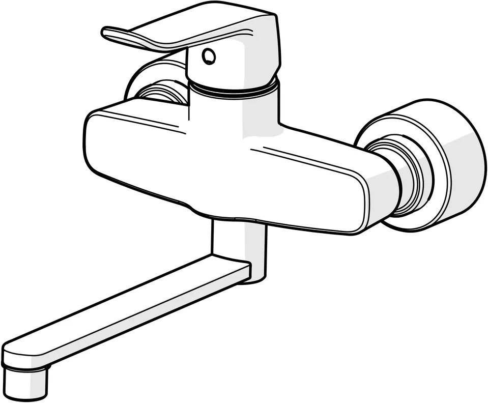 HansaCLINICA Einhebelmischer Waschtischbatterie Hansaclinica 2018 Chrom HansaCLINICA Einhebelmischer Waschtischbatterie Hansaclinica 2018 Chrom