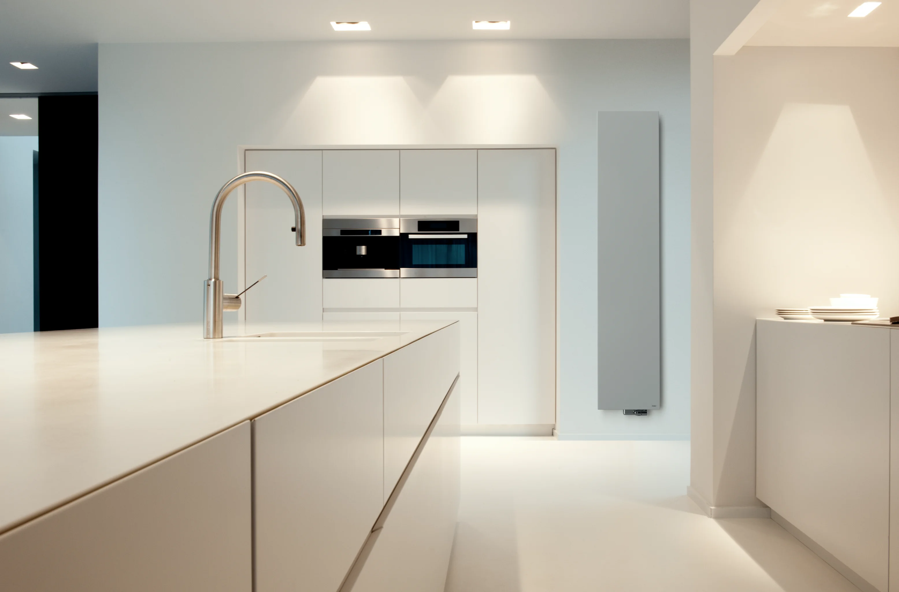 Kermi Design-Heizkörper 2-lagig „Niva®“ T21 42 × 122 cm in Weiß (RAL 9016)