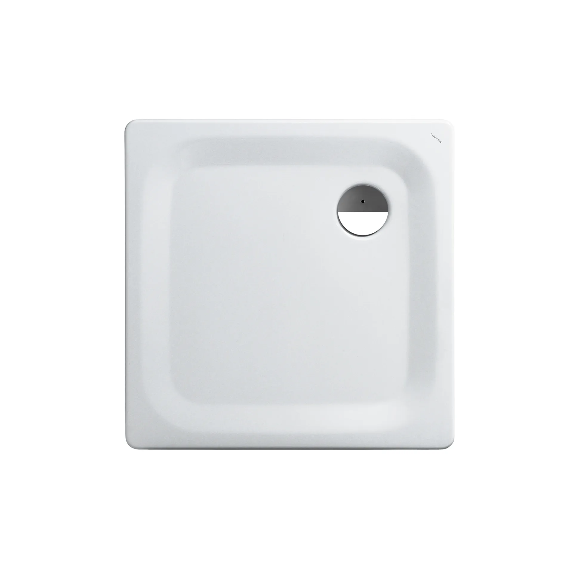 Laufen Duschwanne „PLATINA“ 800 × 800 mm mit Antislip, in Weiß