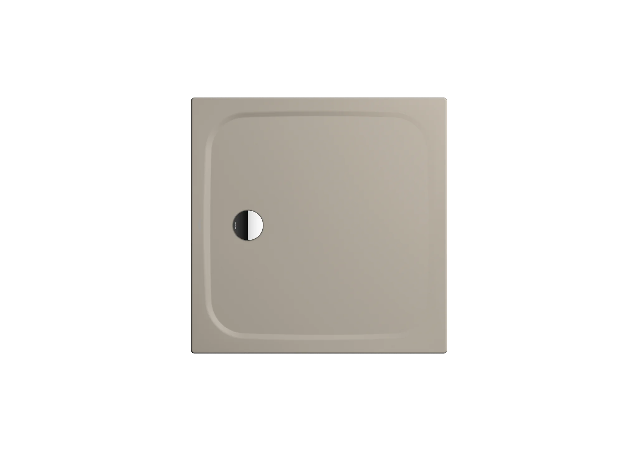 Kaldewei CAYONOPLAN Duschfläche 1000x1000 mm, warm grey 30, Invisible Grip, bodeneben, seitlicher Ablauf Kaldewei CAYONOPLAN Duschfläche 1000x1000 mm, warm grey 30, Invisible Grip, bodeneben, seitlicher Ablauf