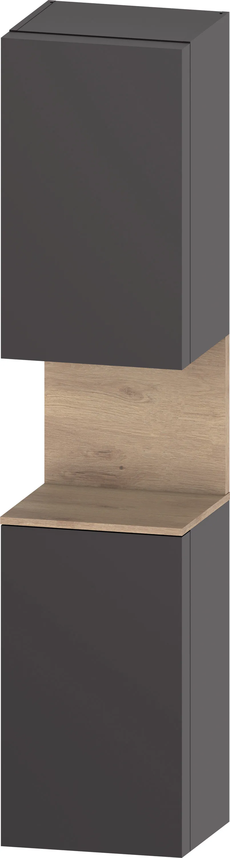 Duravit Hochschrank „Qatego“ 40 × 176 × 36 cm, mit Beleuchtung