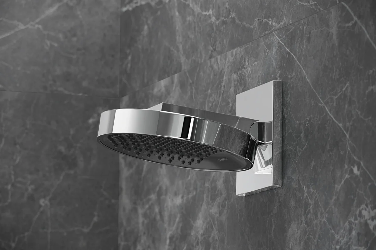 Hansgrohe Rainfinity Kopfbrause 250 mm, 1 Strahl, Chrom, Wandmontage