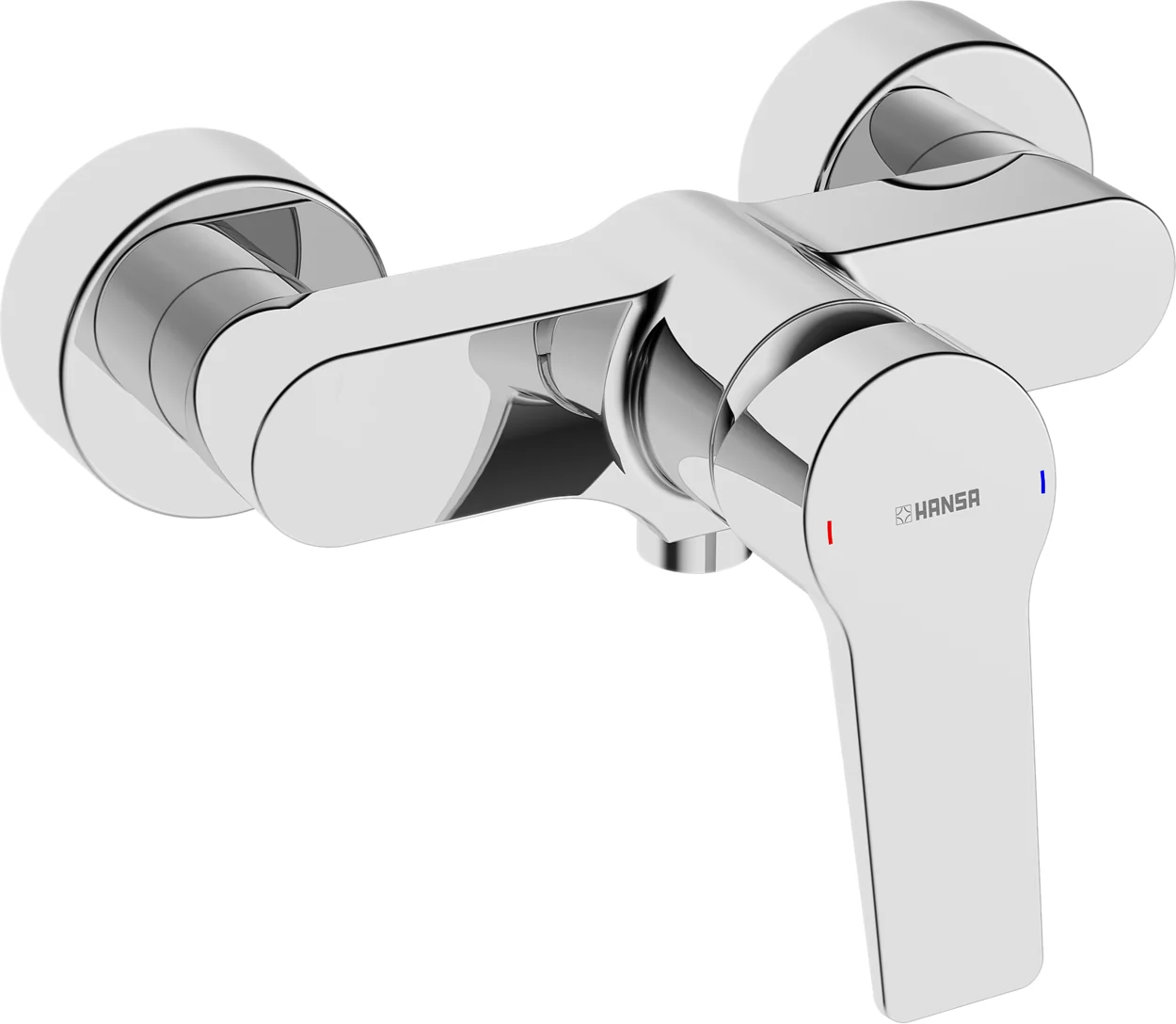 HansaTWIST Einhebelmischer Brausebatterie DN15 Chrom HansaTWIST Einhebelmischer Brausebatterie DN15 Chrom