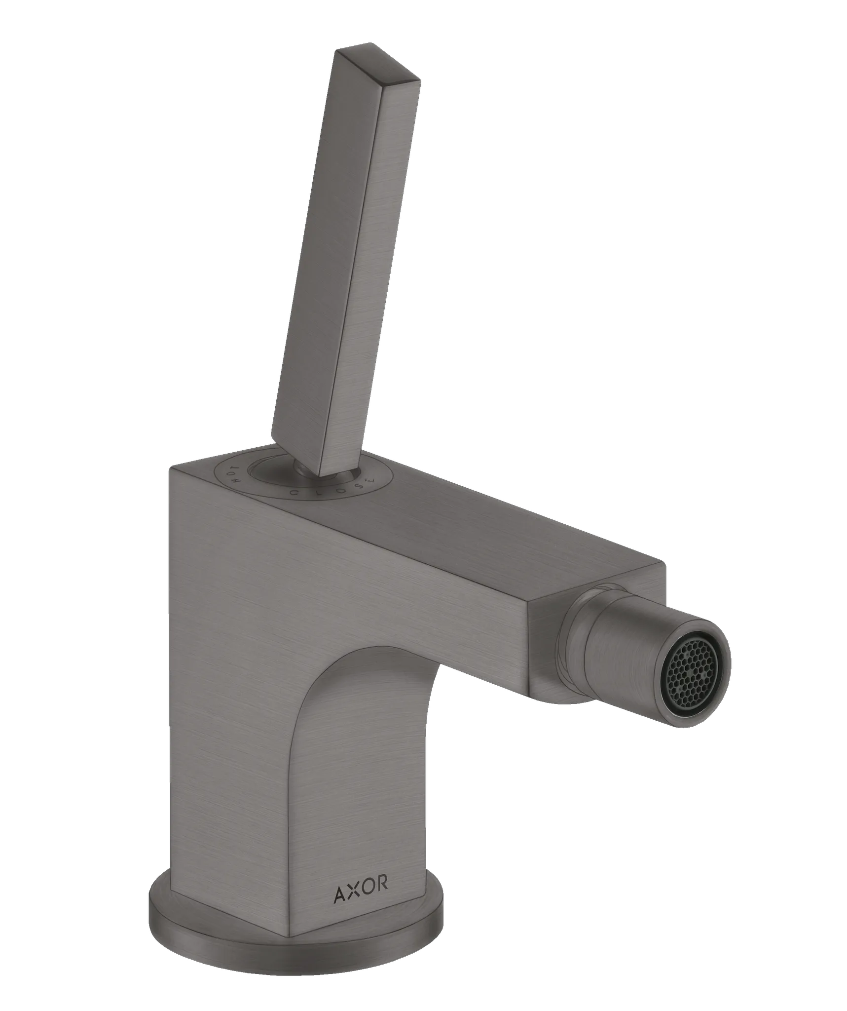 Hansgrohe AXOR Citterio Einhebel-Bidetmischer Brushed Black Chrome Hansgrohe AXOR Citterio Einhebel-Bidetmischer Brushed Black Chrome