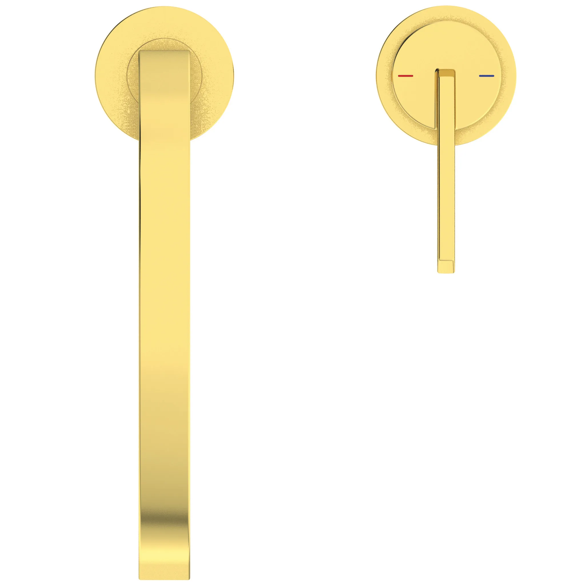 Ideal Standard Gusto 2-Loch-Küchenarmatur BD423A2 Brushed Gold