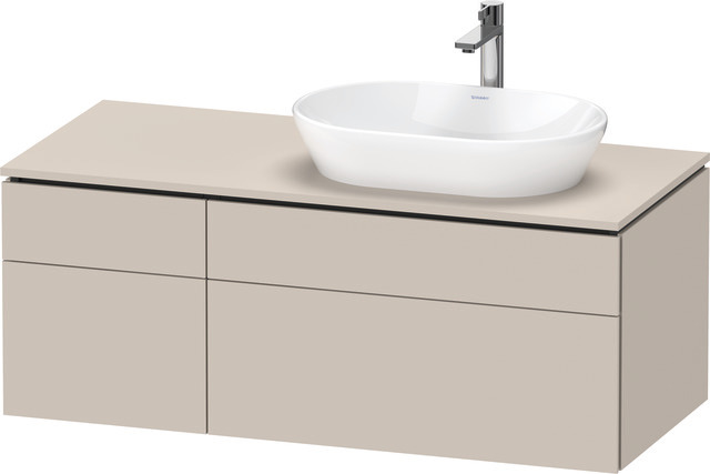 Duravit Waschtischunterschrank wandhängend „L-Cube“ 122 × 48,2 × 55 cm