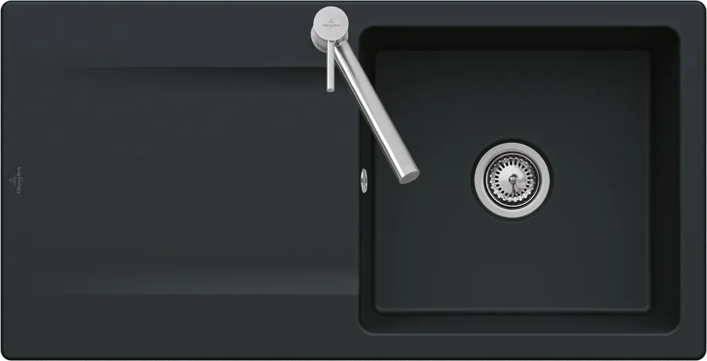 Villeroy & Boch Einbau-Küchenspülbecken „Siluet“ 60 1000 × 510 × 220 mm in Chromite Villeroy & Boch Einbau-Küchenspülbecken „Siluet“ 60 1000 × 510 × 220 mm in Chromite