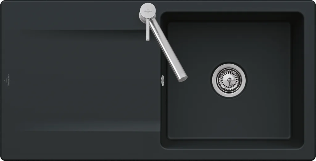 Villeroy & Boch Siluet 60 Einbauspüle, TitanCeram, 1000x510 mm Villeroy & Boch Siluet 60 Einbauspüle, TitanCeram, 1000x510 mm