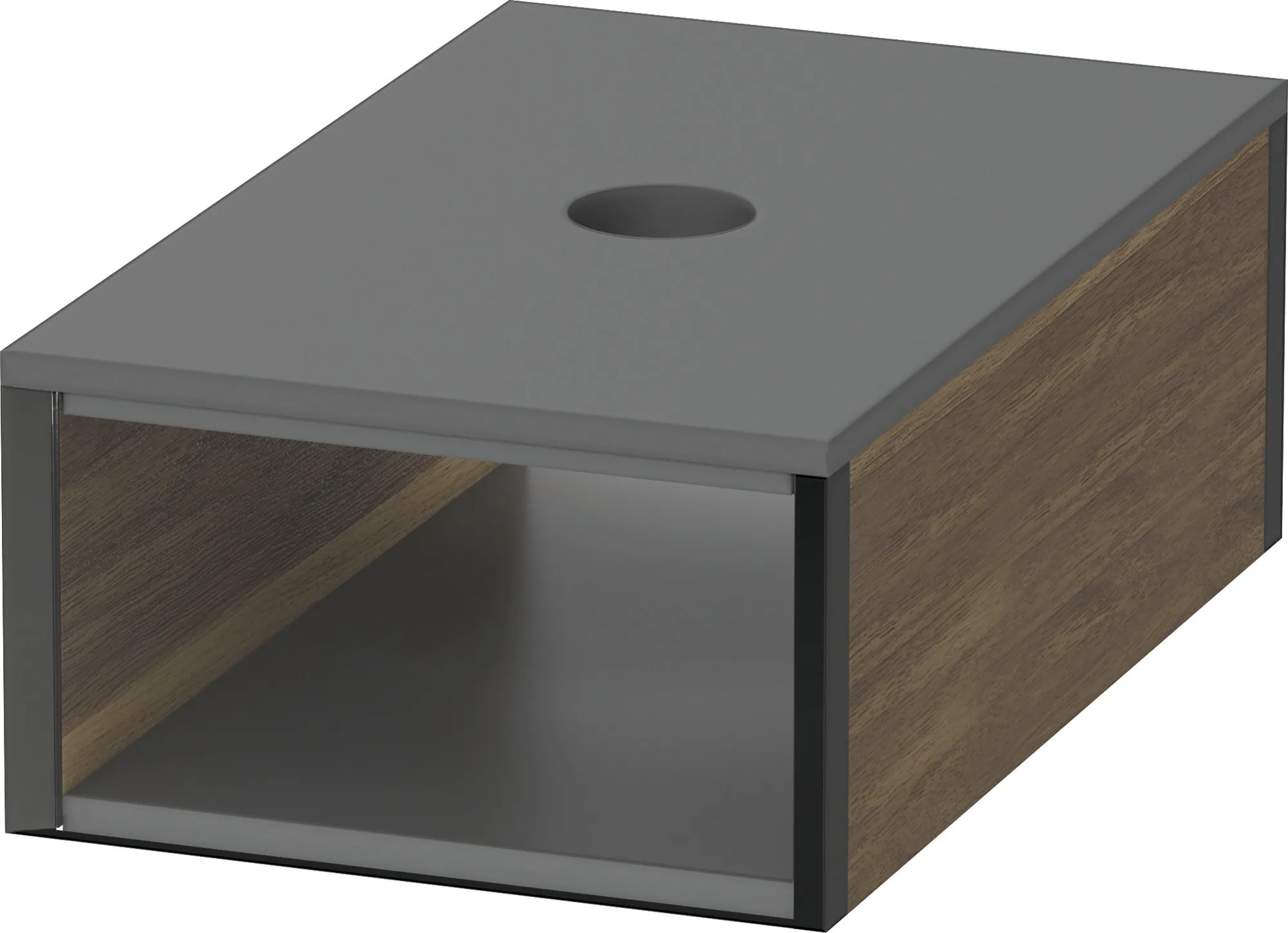 Duravit Schütte „XSquare“ Farbe: Amerikanischer Nussbaum Duravit Schütte „XSquare“ Farbe: Amerikanischer Nussbaum
