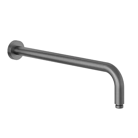 Kludi A-QA Wand-Brausearm 400 mm, Brushed Gunmetal PVD, starr für Tellerkopfbrause Kludi A-QA Wand-Brausearm 400 mm, Brushed Gunmetal PVD, starr für Tellerkopfbrause