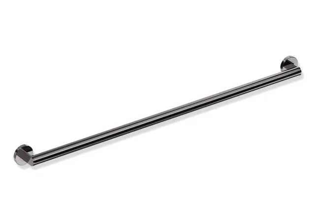 HEWI Haltegriff Edelstahl PVD, System 900, Achsmaß 1067 mm, Tiefe 70 mm, Stangendurchmesser 32 mm, Schwarzchrom glänzend