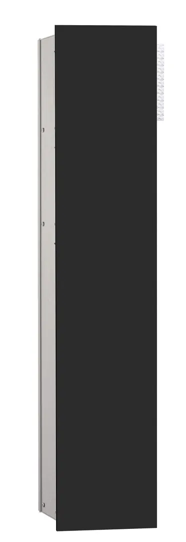 WC-Modul asis 2.0,Unterputz, 811 mm, Türanschlag links, 1-türigschwarz matt, ohne Einbaurahmen WC-Modul asis 2.0,Unterputz, 811 mm, Türanschlag links, 1-türigschwarz matt, ohne Einbaurahmen