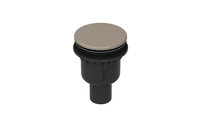 Bette Ablaufgarnitur für Duschwannen „BetteDown“ Modell B594 ⌀ 90 mm in Greige Bette Ablaufgarnitur für Duschwannen „BetteDown“ Modell B594 ⌀ 90 mm in Greige