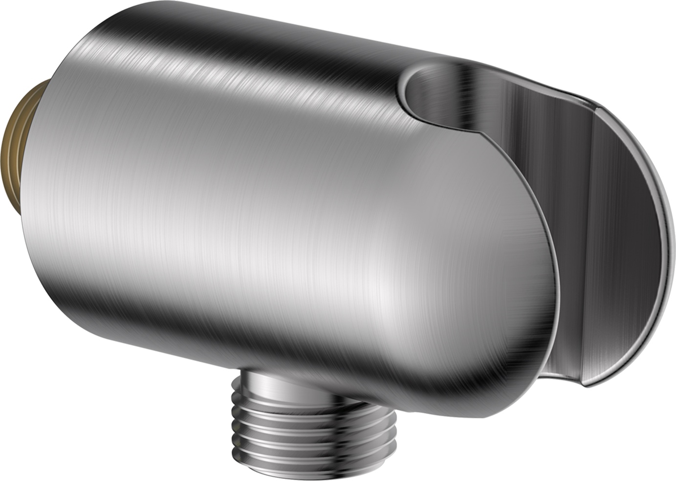 Wandanschlussbogen „Oras Group“ in Stahl gebürstet Wandanschlussbogen „Oras Group“ in Stahl gebürstet