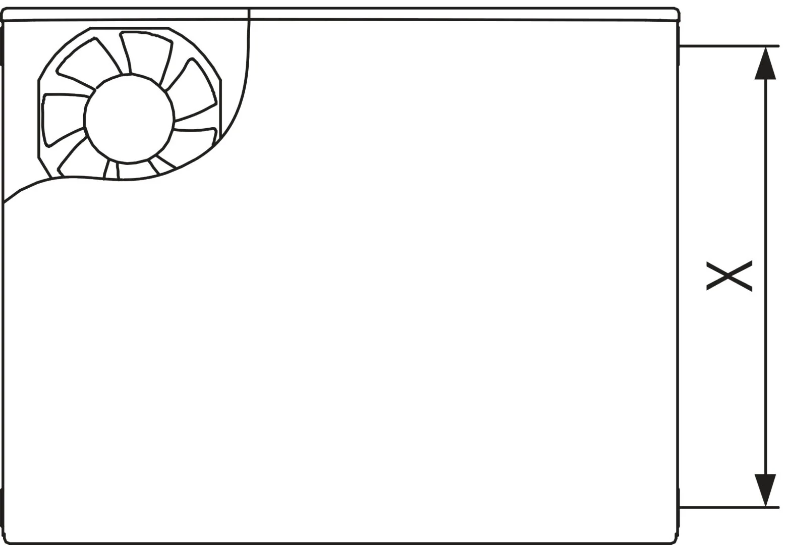 Flachheizkörper x-flair Plan-K Austausch Typ 22, HxLxT: 559x1005x102 mm, Farbe: Weiß RAL 9016 seidenglanz, Nabenabstand: 500 mm, 10 bar, Abdeckung: mit, Wärmeleistung 45/35-20: 646 Watt, Bohrkonsole Flachheizkörper x-flair Plan-K Austausch Typ 22, HxLxT: 559x1005x102 mm, Farbe: Weiß RAL 9016 seidenglanz, Nabenabstand: 500 mm, 10 bar, Abdeckung: mit, Wärmeleistung 45/35-20: 646 Watt, Bohrkonsole