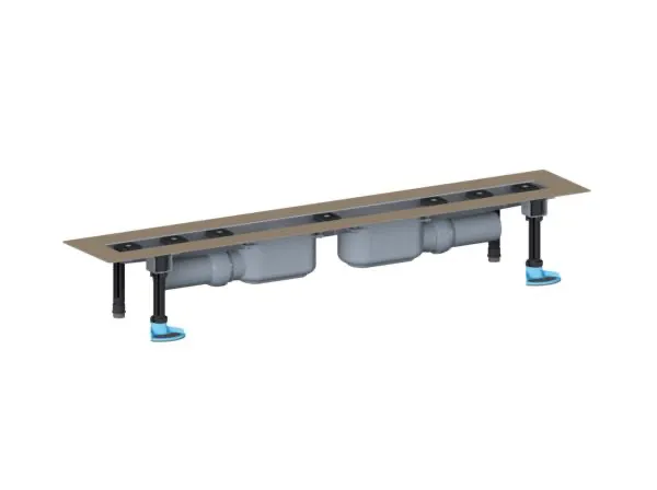 Duschrinne CeraLine Plan F Duo 800 mm, DN 50