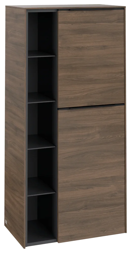 Villeroy & Boch Subway 3.0 Mittelschrank, Arizona Oak, 1200x574x346 mm, 2 Türen, SoftClosing, Wandmontage Villeroy & Boch Subway 3.0 Mittelschrank, Arizona Oak, 1200x574x346 mm, 2 Türen, SoftClosing, Wandmontage