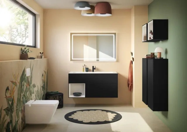 Villeroy & Boch WC-Betätigungsplatte ViConnect Installationssysteme 922490 253x145mm Black Matt