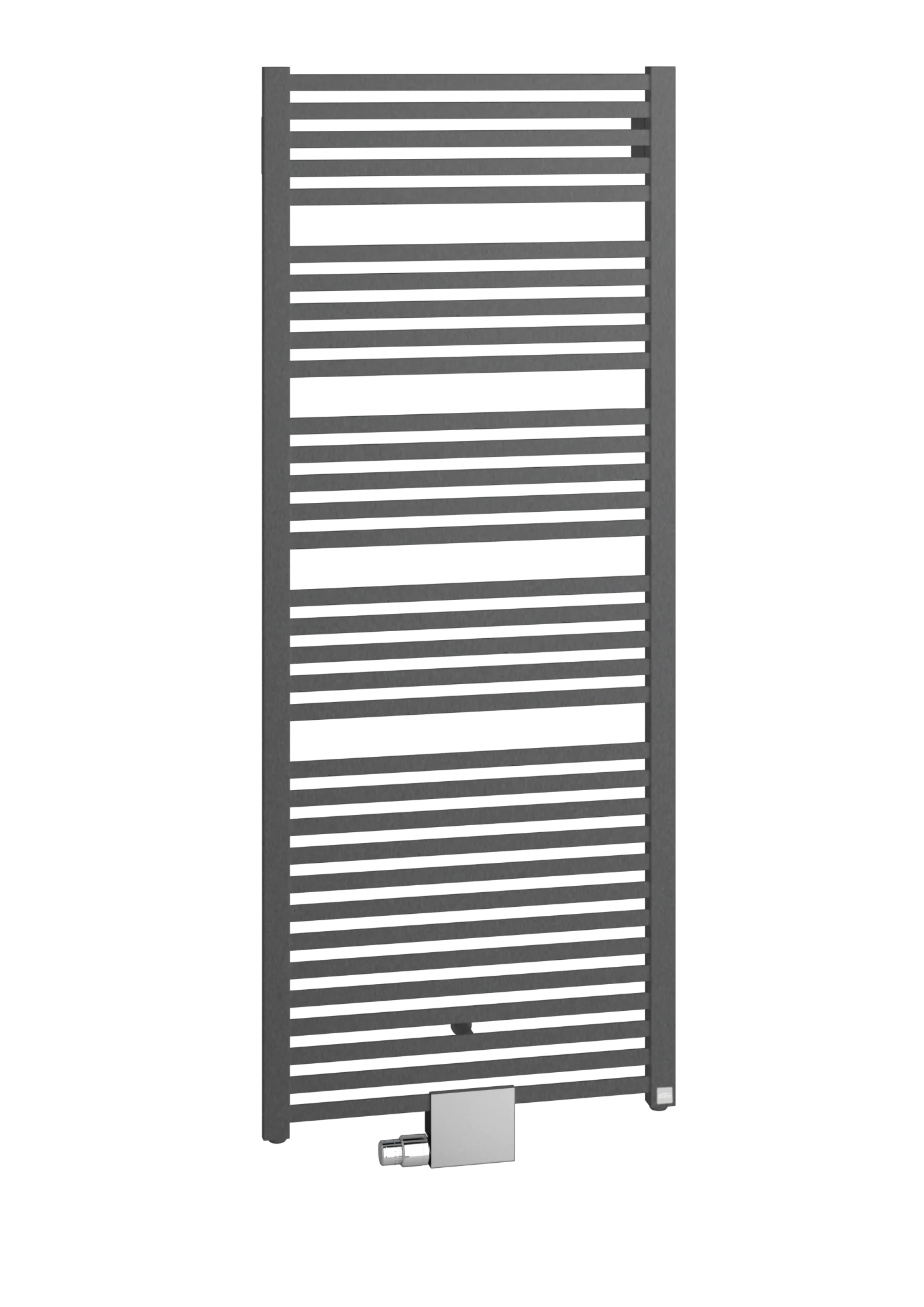 Kermi Design-Heizkörper „Geneo® quadris“ 44,7 × 149,4 cm in Graphit Metallic