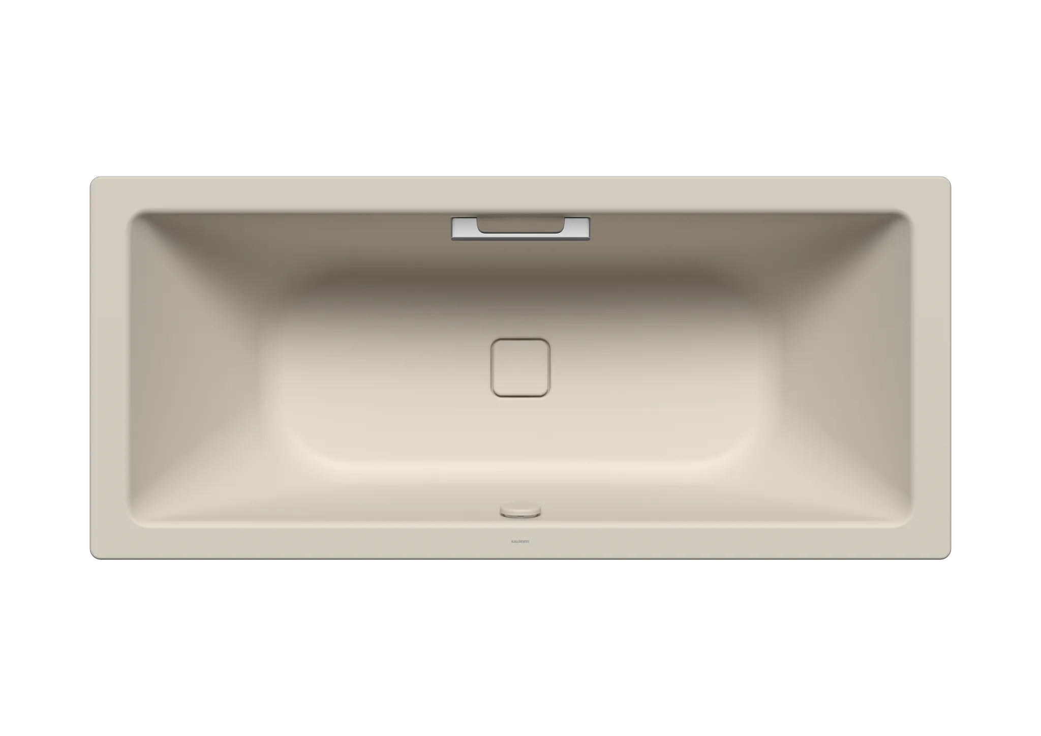 Kaldewei Badewanne „Conoduo“ rechteck 180 × 80 cm, mit Grifflochbohrungen in warm grey 10