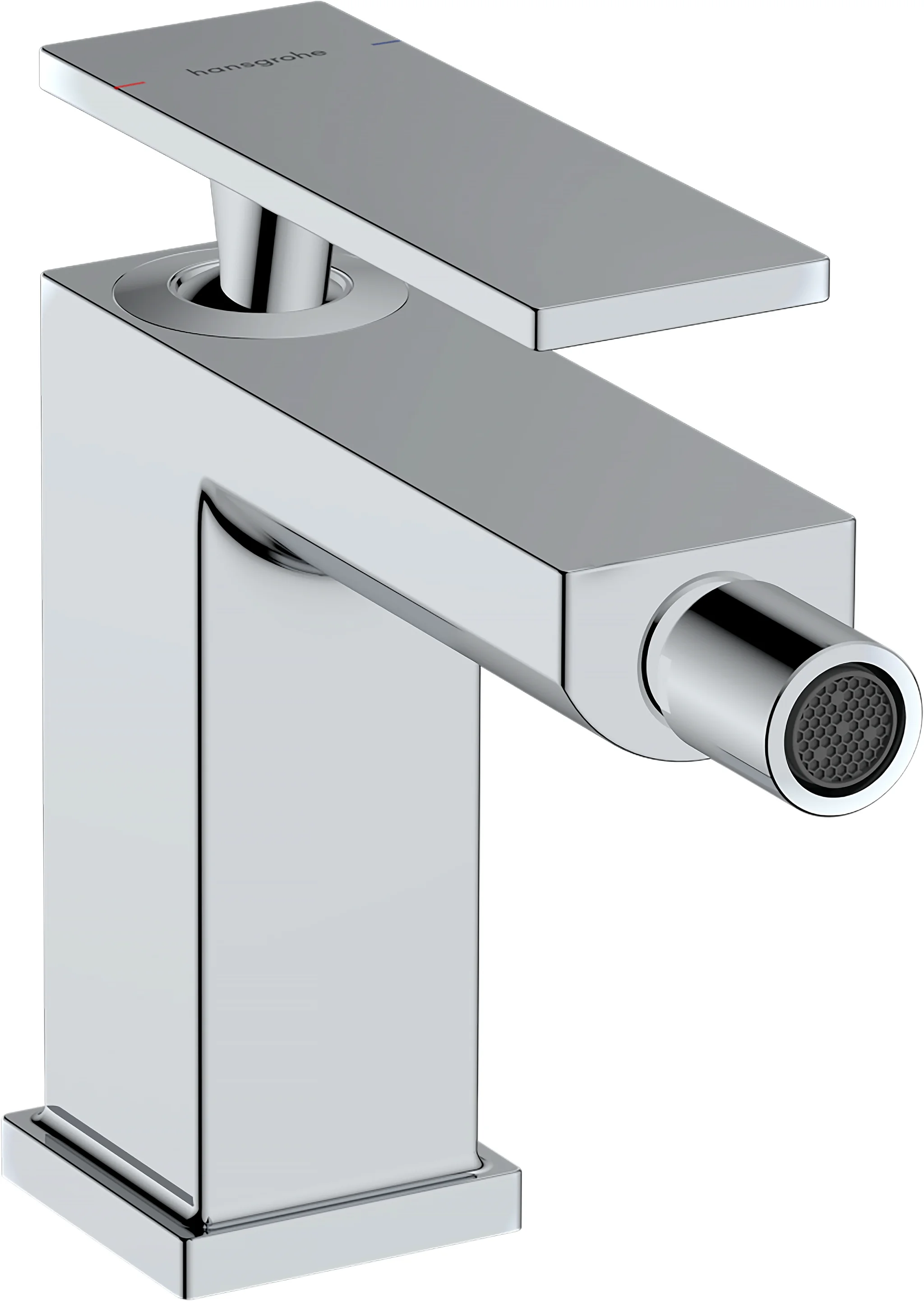 Hansgrohe Tecturis E Einhebel-Bidetmischer mit Zugstangen-Ablaufgarnitur Chrom, Ausladung 130 mm, Auslaufhöhe 101 mm, Laminarstrahl, max. Durchfluss 5 l/min Hansgrohe Tecturis E Einhebel-Bidetmischer mit Zugstangen-Ablaufgarnitur Chrom, Ausladung 130 mm, Auslaufhöhe 101 mm, Laminarstrahl, max. Durchfluss 5 l/min
