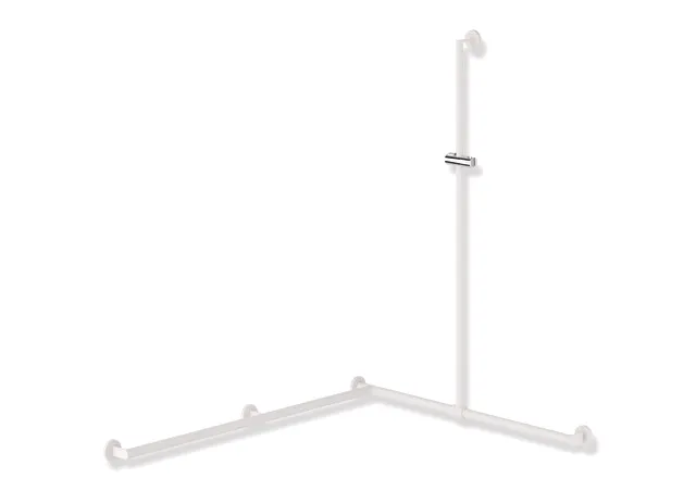 HEWI Duschhandlauf System 900 PG56, Edelstahl, pulverbeschichtet, WD